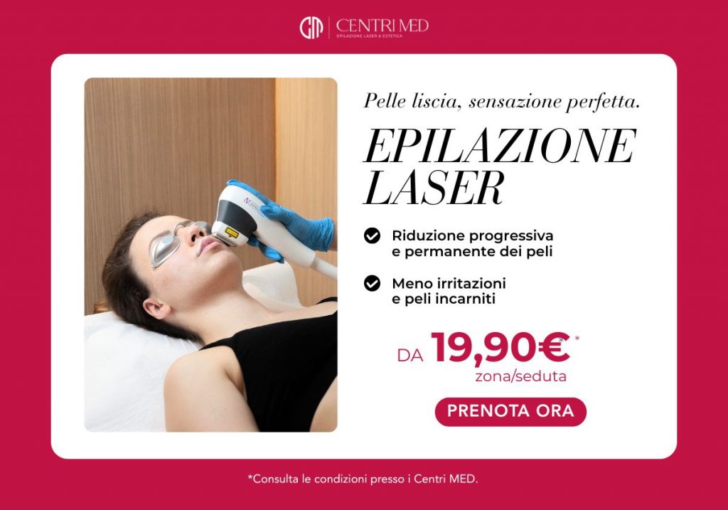 Promo Epilazione Laser da 19,90€